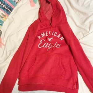 ✭ American Eagle salmon pink hoodie XS ✭